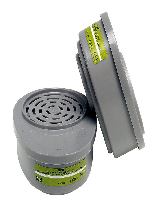 MSA 815359 خرطوشة مواد كيميائية ومزيج الأمونيا، متعددة الغازات (عبوة من قطعتين)